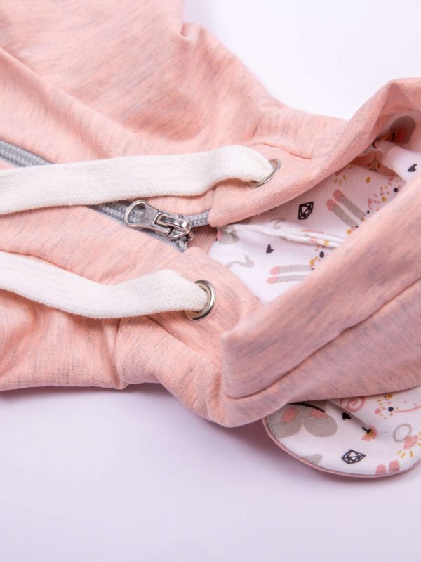 Oblačilo za pse Pancho pasja obleka Miki roza 1