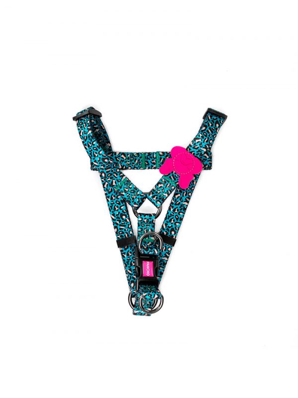Pancho oprsnica za pse turkizni mestni safari